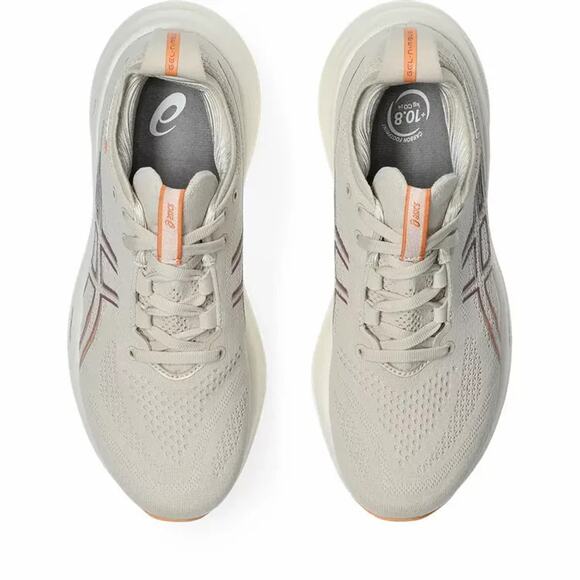 ASICS Gel Nimbus 26 Oatmeal Faded Orange W - 1012B601-250 Size 8 US